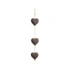 Zawieszka Ozdobna Serca Metalowe Belldeco Rustic