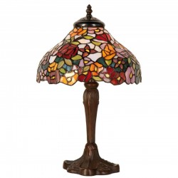 Witrażowa Lampa Stołowa Tiffany D Clayre & Eef