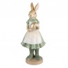 Figurka Zająca w Zielonym Ubraniu 40 cm A Clayre & Eef