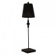 Czarna Lampa Stołowa Vintage Clayre & Eef