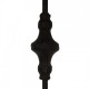 Czarna Lampa Stołowa Vintage Clayre & Eef