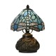 Lampa Stołowa Tiffany z Ważkami E Clayre & Eef