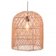 Rattanowa Lampa Sufitowa Boho B