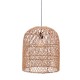 Rattanowa Lampa Sufitowa Boho B