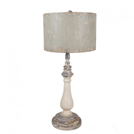 Lampa Stołowa Shabby Chic Metalowa A Clayre & Eef