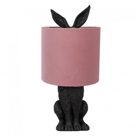 Lampa Stołowa Zając Czarna A Clayre & Eef