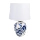 Ceramiczna Lampa Stołowa w Kwiaty B Clayre & Eef
