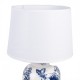 Ceramiczna Lampa Stołowa w Kwiaty B Clayre & Eef