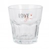 Szklanka Love You 200 ml Clayre & Eef