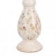 Ceramiczny Świecznik w Kwiaty A Clayre & Eef