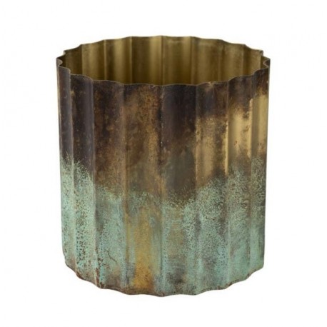 Osłonka Belldeco Garden Green Metal 3B