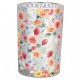 Szklany Lampion Na Tealight w Kwiaty B Clayre & Eef