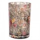 Szklany Lampion Na Tealight w Kwiaty E Clayre & Eef
