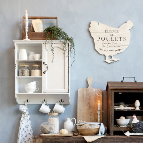 Obraz w Starym Stylu Chic Antique z Żaglowcem