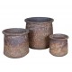 Donica Belldeco Garden Old Rust kpl. 3 szt