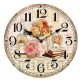 Zegar w Stylu Prowansalskim Kwiaty A